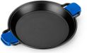 MONIX Solid+ Paellapan met antiaanbaklaag, 36 cm, Aluminium, Zwart/Blauw