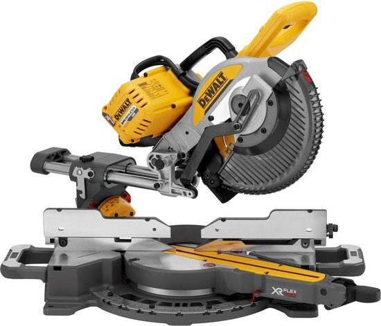 DeWalt DCS727N-XJ XR FlexVolt 54V Afkort- en verstekzaagmachine 250 mm excl. accu's en lader +