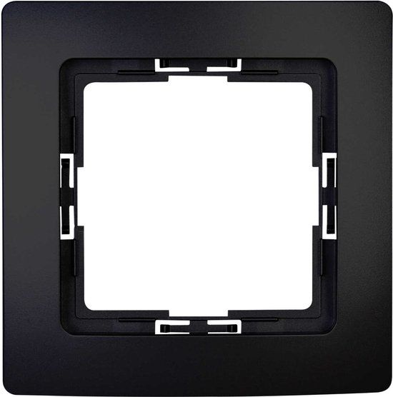 Kopp Paris Afdekraam 1-Voudig Mat Zwart