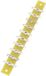 TRU COMPONENTS Soldeerlijst Enkele rij Totaal aantal polen 10 Epoxide (l x b x h) 120 x 12 x 1.6 mm 1 stuk(s)