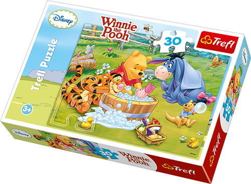 Trefl Trefl - Puzzles - &quot;30&quot; - Piglet is taking a bath / Disney Winnie the Pooh