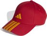 Adidas 3 Stripes New Logo Baseball Cap Unisex Rood Katoen