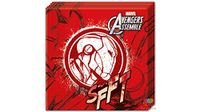 ALMACENESADAN, 5177 verjaardagsfeestje, papieren servetten, 33 x 33 cm, gelicentieerd product (Iron Man)