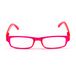 Contacta Fluo Fuchsia + 2,50 - leesbril in fluorescerende kleuren - lichtblauw geel fuchsia - heren dames - met brillenetui - 18 g