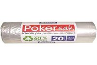Bama Poker Sak vuilniszakken, 65 x 54 cm, 20 stuks