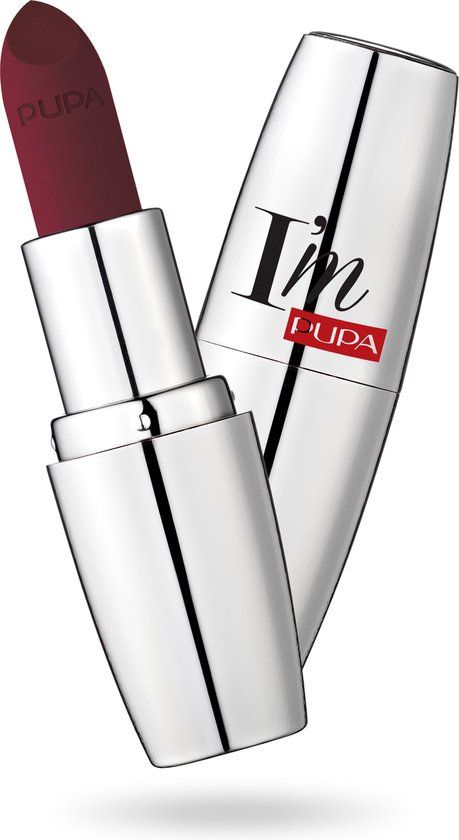 Pupa I'm Matt Pure Colour Lipstick 073 Irresistible Burgundy