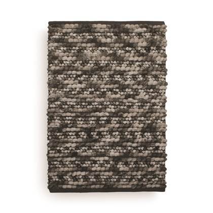 Heckett & Lane Brenda Bath Mat, 60% Cotton, 40% Polyester, Dark Grey, 60 x 100 Cm, 1.0 Pieces