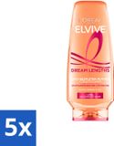 L'Oréal Paris Elvive Dream Lengths Conditioner - 250 ml - Pack promotionnel - 5 pièces