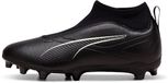 Puma Kindervoetbalschoenen Zwart/Wit Maat 33