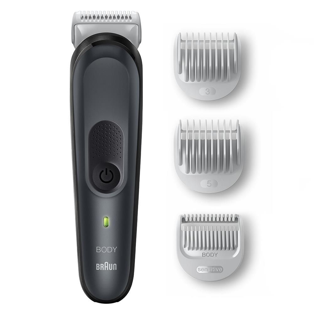Braun BodyGroomer 3 BG3350 - Bodygroomer - Zwart/Grijs