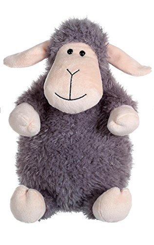 Gipsy Funny Sheep 070548 pluche dier, 30 cm, grijze kop, roze