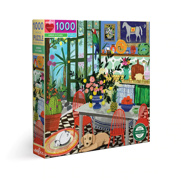 Eeboo Green Kitchen Puzzel (1000 stukjes)