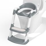 Unyqoos® Toiletbril inklapbaar met trap voor kinderen met antislip en spatbescherming