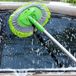 Bol Auto Schoonmaak Mop Sprankelende Schonen Auto Detail Schoonmaak Anti Kras Brush Verstelbare Super Absorberende Telescopische Lange Handvat Dweil Voor Auto Lak Velgen en Motor