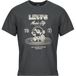 LEVI'S ® Shirt 'SS RELAXED FIT TEE ROLL MODELS WHITE PLU' zwart