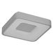 Osram Orbis Piana LED Deckenleuchte 290mm, 16W, 3000K Warmweiß, Click-DIM, Silber, Metall, IP20