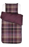 Essenza Meau Dekbedovertrek Mauve wine - Eenpersoons – 140x200/220 cm
