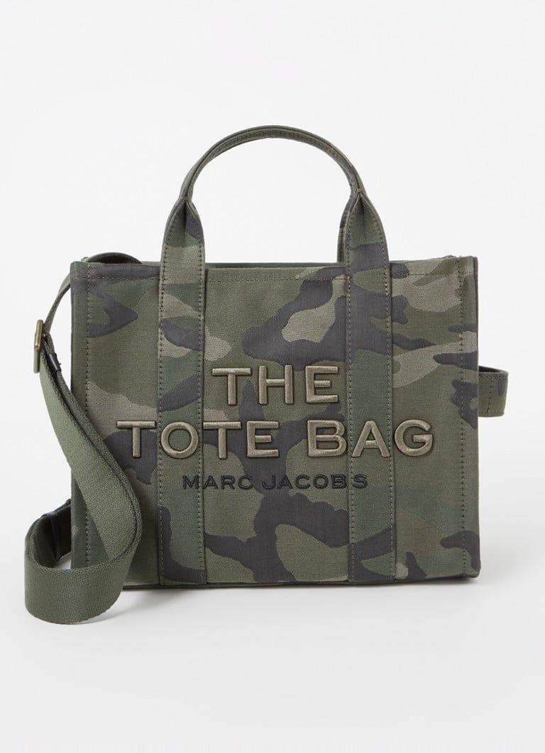 Marc Jacobs The Medium Tote - Canvas Handbag with Jacquard Logo