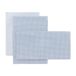 Cambrass Literie 800 x 1200 cm Coton Bleu 3 Pièces