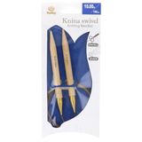 Tulip KS-1001000 breinaalden, bamboe, beige, 100 cm x 10 mm