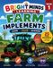 Bright Minds Learning: Farm Implements: Learn, Color, and Remember 25 Farm Implements to build Vocabulary - Ages 5 - 8