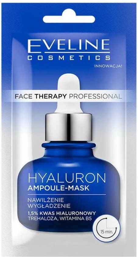Eveline Cosmetics Face Therapy Professional Hyaluron Ampul Gezichtsmasker