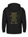 Iron Maiden Iron Maiden Piece of Mind Tracks Kapuzenpullover zwart