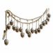 LOBERON Guirlande Morneau brun/argent antique