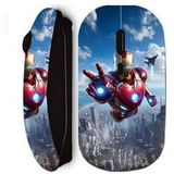 Iron Man aanval zwarte draadloze muis Maniacase