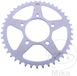 JT Sprockets Couronne 43Z PAS 525 Noir Diamètre Intérieur 076 Entraxe Fixation 100
