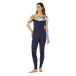 Rip Curl Dawn Patrol Pro 3/2 mm combinaison de plongée à manches longues et zip poitrine pour femme