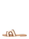 Steve Madden Zarnia Open Teen - beige - Maat 42