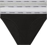 Calvin Klein Bikini 3Pk Vrouwen Zwart/grijs/wit M