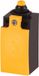 Eaton Interrupteur de position, tête à poussoir, appareil de base, extensible, 1 contact normalement ouvert, 1 contact normalement fermé, Cage Clamp, jaune, plastique, -25 - +70 °C, EN 50047 forme B, version A, 116704