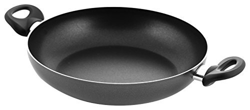 Home Maitre braadpan met 2 handgrepen, anti-aanbaklaag, 24 cm, aluminium, antraciet/zwart