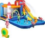 AIYAPLAY Springkasteel Oxfordstof 360x250x195 cm Meerkleurig