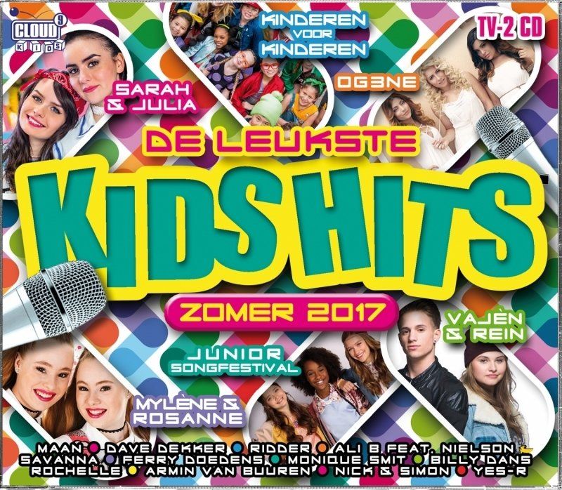 HEARTSELLING Verschillende Artiesten - De Leukste Kids Hits Zomer 2017 CD
