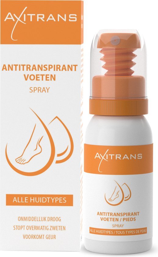 Axitrans Anti-Transpirant Spray Voeten