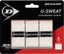 Dunlop U-Sweat Tennis Overgrip, Wit, 3-pack