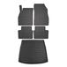 OMAC 5215YPS2-484 Ensemble de tapis de sol Caoutchouc, noir