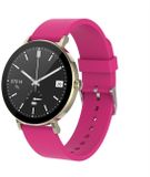 Smarty 2.0 SW079F Smartwatch Unisex Super Slim Amoled Geelgoud / Roze