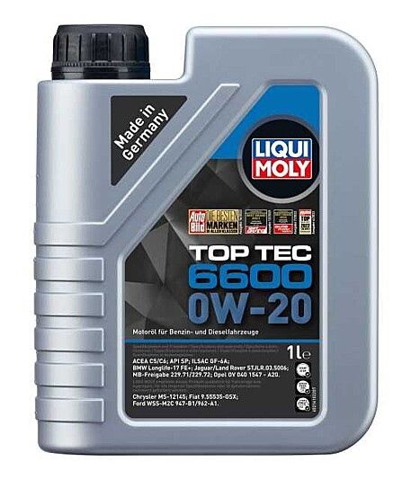 Liqui Moly Top Tec 6600 0W-20 C5 1L