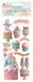 Stamperia - Candy Christmas Rub-on 4x8,5 Inch Cakes (DFLRB175)