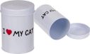 Out of the blue Ronde Metalen Blik - I Love My Cat