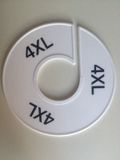 KlikA Maatring 11 cm wit/zwart 4XL