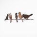 Merkloos Asir - Decoratief Metalen Wandaccessoire - Veelkleurig - 81 x 18 cm