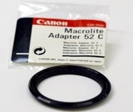 Canon Macrolite Adapter 52C