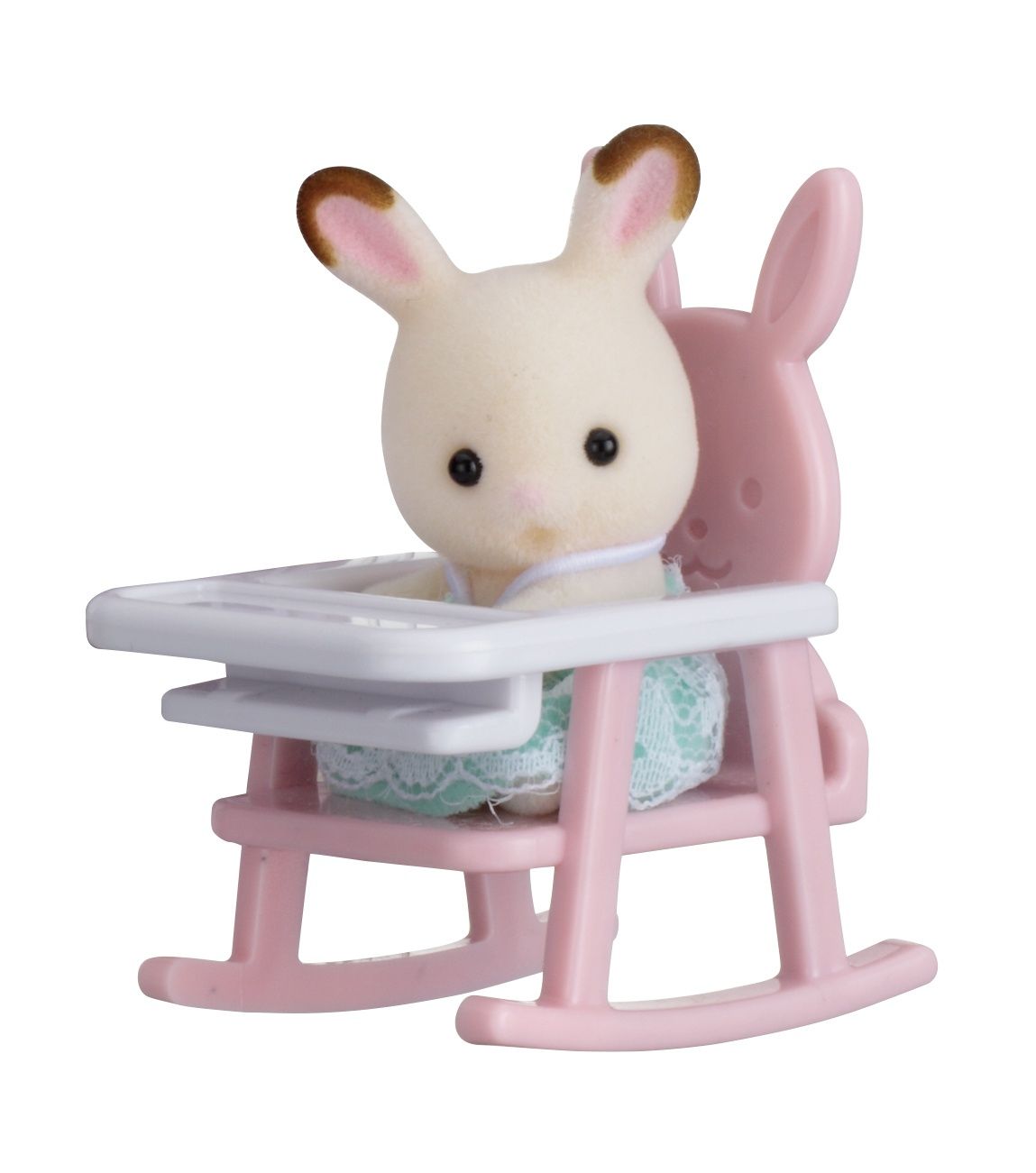 Sylvanian Families Konijn op Babystoeltje