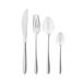 Salter BW11328TK Malton Collection 16-Piece Stainless Steel Cutlery Set, Flatware Service For 4 People, Mirror Finish, Modern Design, With Knife, Fork, Spoon, Teaspoon, Silver Plated