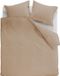 Ambiante Cotton Uni dekbedovertrek - Effen - Tweepersoons - 200x200/220 cm - Khaki